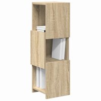 Hoekkast Wit 25,5x25x80cm Bewerkt hout 2