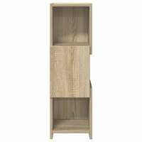 Hoekkast Wit 25,5x25x80cm Bewerkt hout 4