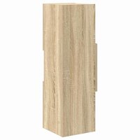 Hoekkast Wit 25,5x25x80cm Bewerkt hout 5