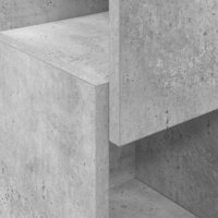 Hoekkast Wit 25,5x25x80cm Bewerkt hout 8