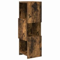 Hoekkast Wit 25,5x25x80cm Bewerkt hout 2
