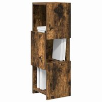 Hoekkast Wit 25,5x25x80cm Bewerkt hout 3