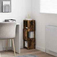 Hoekkast Wit 25,5x25x80cm Bewerkt hout 4