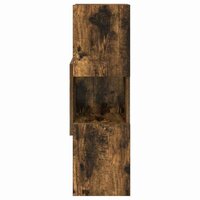 Hoekkast Wit 25,5x25x80cm Bewerkt hout 5