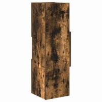 Hoekkast Wit 25,5x25x80cm Bewerkt hout 7