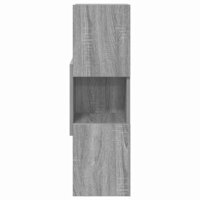 Hoekkast Wit 25,5x25x80cm Bewerkt hout 5