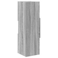 Hoekkast Wit 25,5x25x80cm Bewerkt hout 7