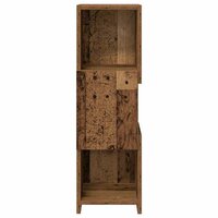 Hoekkast Wit 25,5x25x80cm Bewerkt hout 6