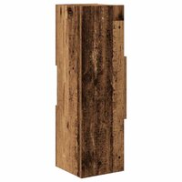 Hoekkast Wit 25,5x25x80cm Bewerkt hout 7