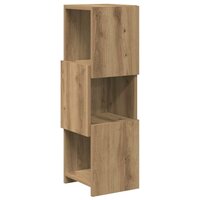 Hoekkast Wit 25,5x25x80cm Bewerkt hout 2