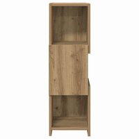 Hoekkast Wit 25,5x25x80cm Bewerkt hout 6