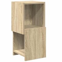 Hoekkast Wit 25,5x25x55cm Bewerkt hout 2