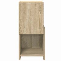 Hoekkast Wit 25,5x25x55cm Bewerkt hout 6