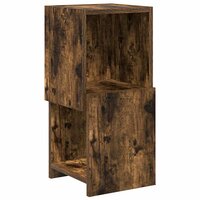 Hoekkast Wit 25,5x25x55cm Bewerkt hout 2