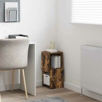 Hoekkast Wit 25,5x25x55cm Bewerkt hout 4