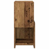 Hoekkast Wit 25,5x25x55cm Bewerkt hout 6