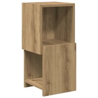 Hoekkast Wit 25,5x25x55cm Bewerkt hout 2