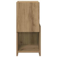 Hoekkast Wit 25,5x25x55cm Bewerkt hout 6