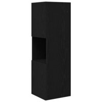 Hoekkast Wit 30,5x30x95cm Bewerkt hout 7