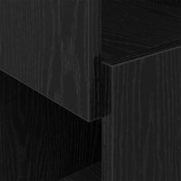 Hoekkast Wit 30,5x30x95cm Bewerkt hout 8