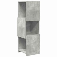 Hoekkast Wit 30,5x30x95cm Bewerkt hout 2