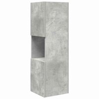 Hoekkast Wit 30,5x30x95cm Bewerkt hout 7