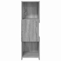 Hoekkast Wit 30,5x30x95cm Bewerkt hout 6