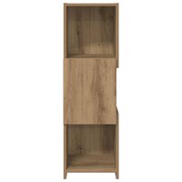 Hoekkast Wit 30,5x30x95cm Bewerkt hout 6