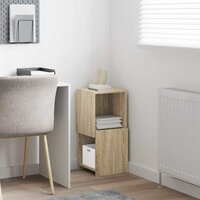 Hoekkast Wit 30,5x30x65cm Bewerkt hout 4