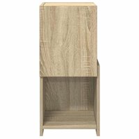 Hoekkast Wit 30,5x30x65cm Bewerkt hout 5