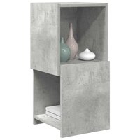 Hoekkast Wit 30,5x30x65cm Bewerkt hout 3