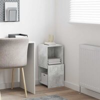 Hoekkast Wit 30,5x30x65cm Bewerkt hout 4