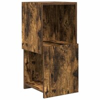 Hoekkast Wit 30,5x30x65cm Bewerkt hout 2
