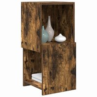 Hoekkast Wit 30,5x30x65cm Bewerkt hout 3