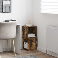 Hoekkast Wit 30,5x30x65cm Bewerkt hout 4