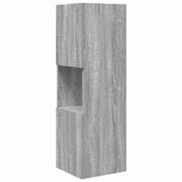 Hoekkast Wit 30,5x30x65cm Bewerkt hout 7