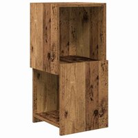 Hoekkast Wit 30,5x30x65cm Bewerkt hout 2
