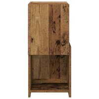Hoekkast Wit 30,5x30x65cm Bewerkt hout 5