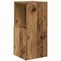 Hoekkast Wit 30,5x30x65cm Bewerkt hout 7