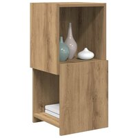 Hoekkast Wit 30,5x30x65cm Bewerkt hout 3