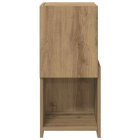 Hoekkast Wit 30,5x30x65cm Bewerkt hout 5