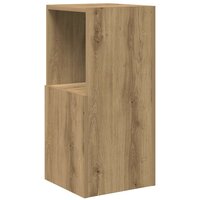 Hoekkast Wit 30,5x30x65cm Bewerkt hout 7