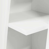 Hoekkast Wit 27,5x27x102cm Bewerkt hout 8