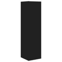 Hoekkast Wit 27,5x27x102cm Bewerkt hout 7