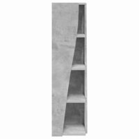 Hoekkast Wit 27,5x27x102cm Bewerkt hout 6