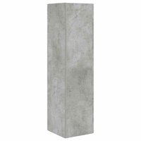 Hoekkast Wit 27,5x27x102cm Bewerkt hout 7