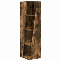 Hoekkast Wit 27,5x27x102cm Bewerkt hout 2