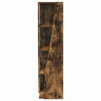 Hoekkast Wit 27,5x27x102cm Bewerkt hout 5
