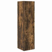Hoekkast Wit 27,5x27x102cm Bewerkt hout 7