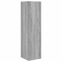 Hoekkast Wit 27,5x27x102cm Bewerkt hout 7